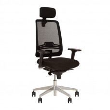 Крісло офісне ABSOLUTE R HR NET BLACK ES AL70