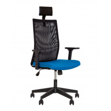 Крісло офісне AIR R HR NET blask SL PL70