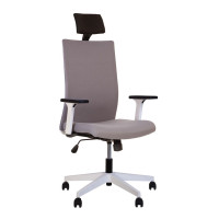 Крісло офісне AIR R HR NET LUM white SL PL71