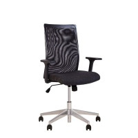 Крісло офісне AIR R NET chrome SL AL70