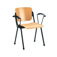 Крісло ERA arm wood black