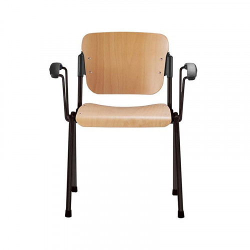 Крісло ERA arm wood black