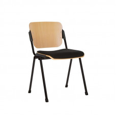 Крісло ERA wood plus combi black