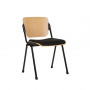 Крісло ERA wood plus combi black