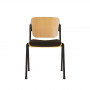 Крісло ERA wood plus combi black