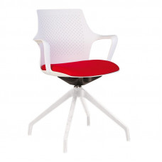 Крісло GEMINA white SWG PL68-4S