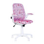 Крісло GLORY GTP white kids Tilt PW62