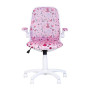 Крісло GLORY GTP white kids Tilt PW62
