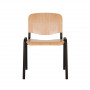 Крісло ISO wood black