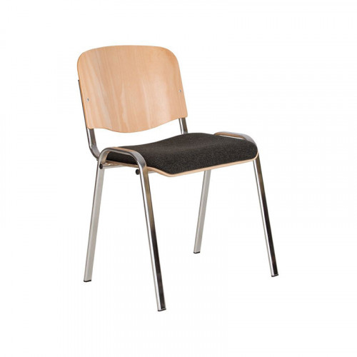 Крісло ISO wood plus combi chrome