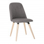 Крісло MILANA WOOD black (BOX-1)