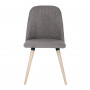 Крісло MILANA WOOD black (BOX-1)