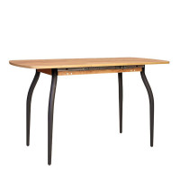 Стіл TALIO EXT LITE black H18 1000/1320*600