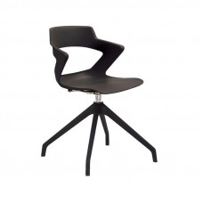 Крісло ZENITH plast black PL68-4S