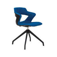 Крісло ZENITH plast plus black PL68-4S