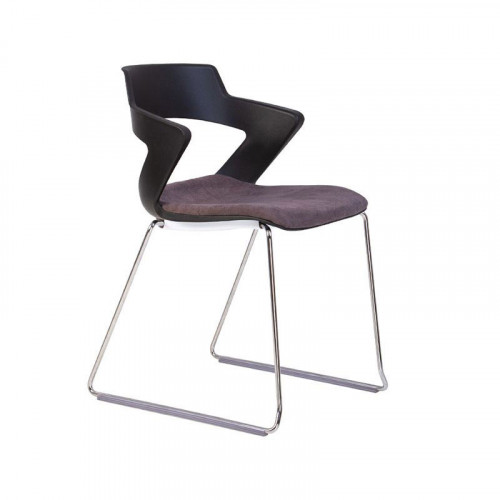 Крісло ZENITH plast plus combi black CFS