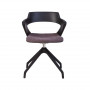 Крісло ZENITH plast plus combi black PL68-4S