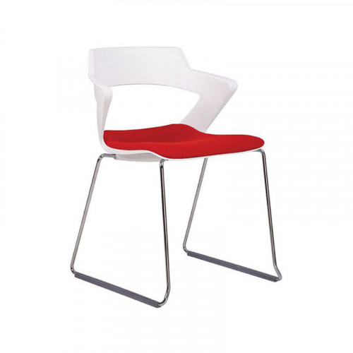 Крісло ZENITH plast plus combi white CFS