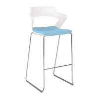 Крісло ZENITH plast plus combi white hoker CFS