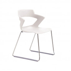 Крісло ZENITH plast white CFS