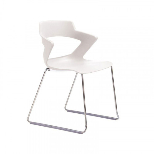 Крісло ZENITH plast white CFS